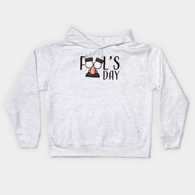 fools day Kids Hoodie by mkstore2020